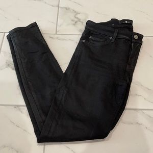 7s Black Jeans